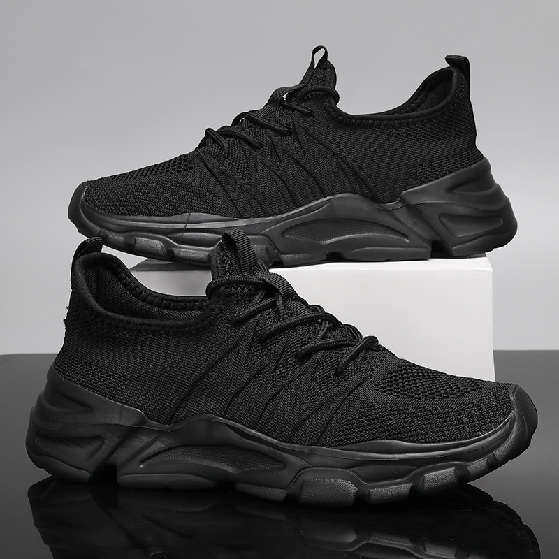 Shock Absorbing Gym Trainers - Herrenmode-Sportschuhe, leichte Mesh-Sneaker, Laufschuhe, rutschfest, Stoßdämpfung,