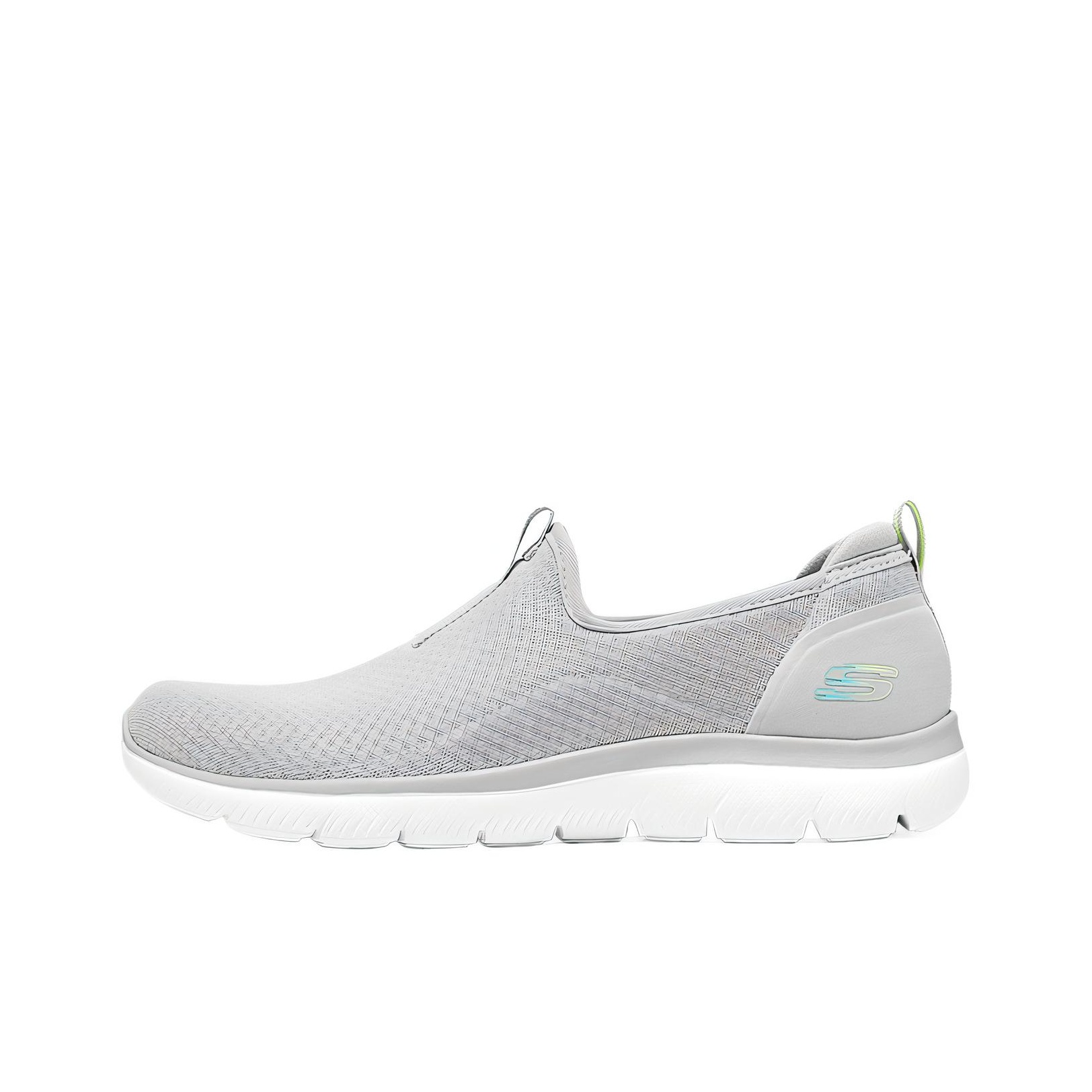 Men'S Shoes - Skechers Sport Low-Top-Freizeitschuhe für Damen, Hellgrau,