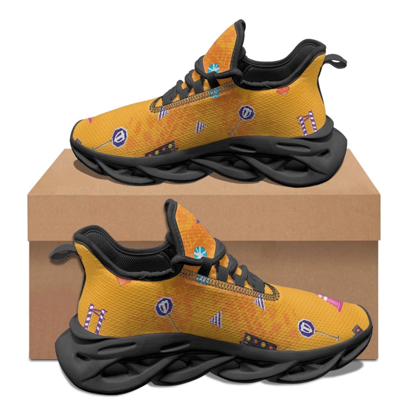 Lightweight Road Running Shoes - PENSTROLL Leichte Herren-Sneaker für den Straßenbau,
