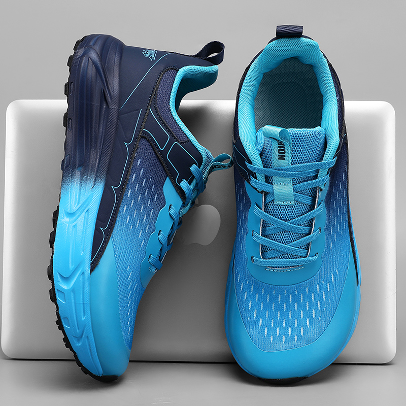 Wide Toe Box Running Sneakers - Breite Box Toe Sneakers Plateausohle Mode