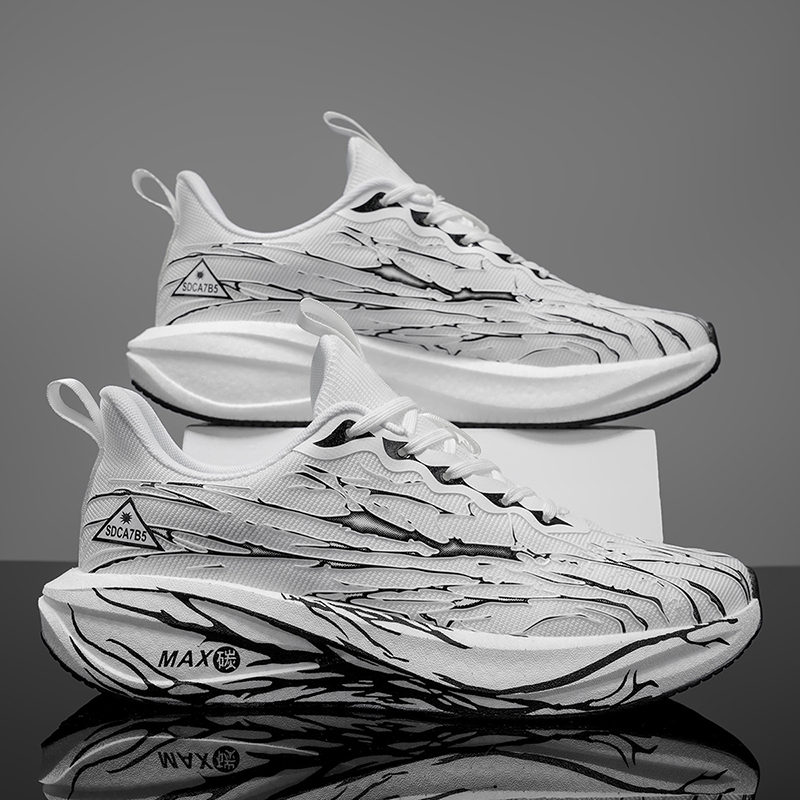 Lightweight Road Running Shoes - Atmungsaktive Freizeit-Sport-Laufschuhe für Herren – rutschfeste,