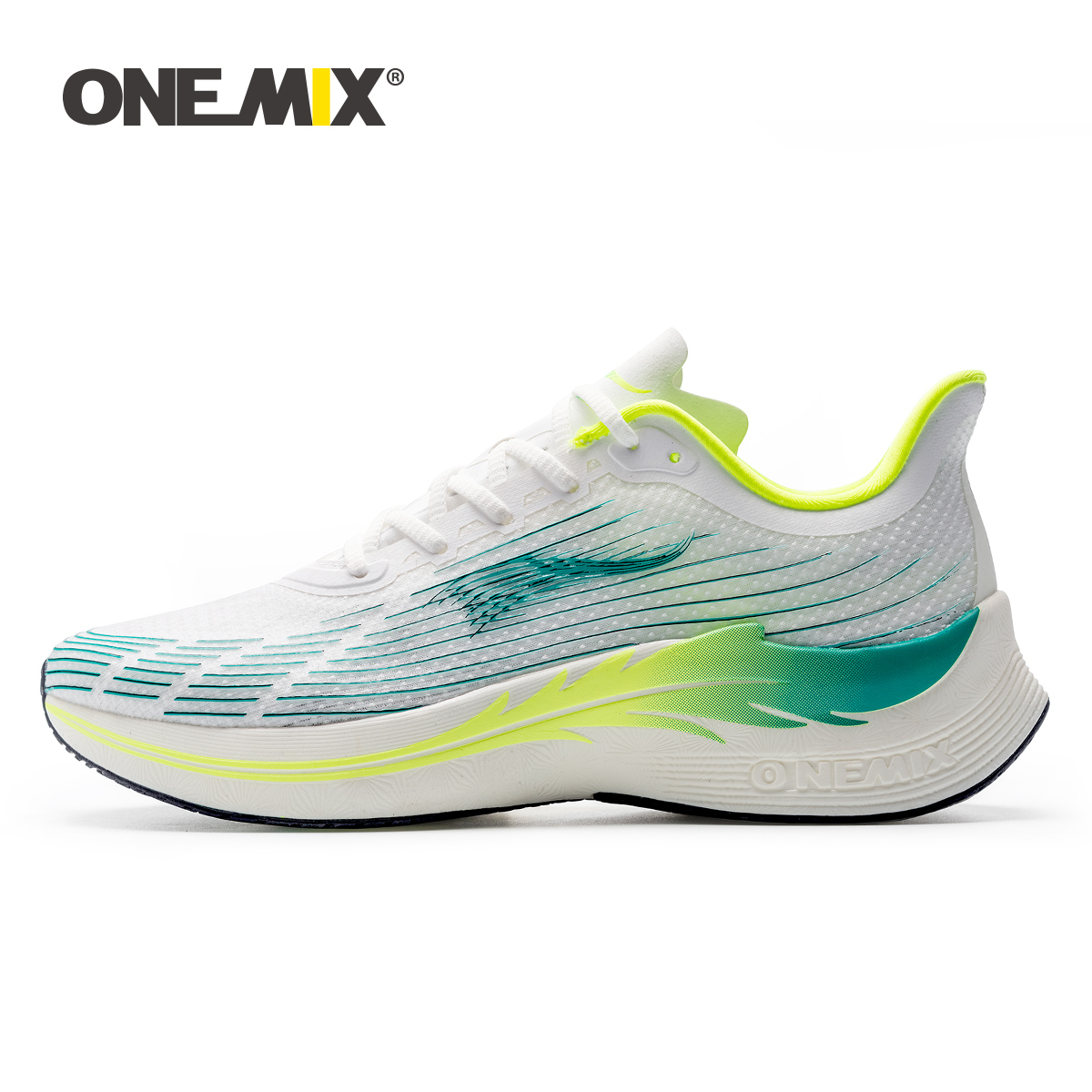 Reflective Night Running Shoes - ONEMIX Laufschuhe für Herren, atmungsaktiv, für