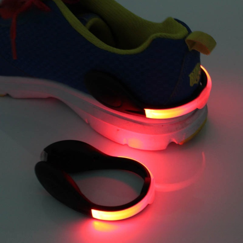 Reflective Night Running Shoes - 1 Stück Reflektierendes Lauf-Sport-Sicherheitswarnlicht LED Fahrradschuh-Licht