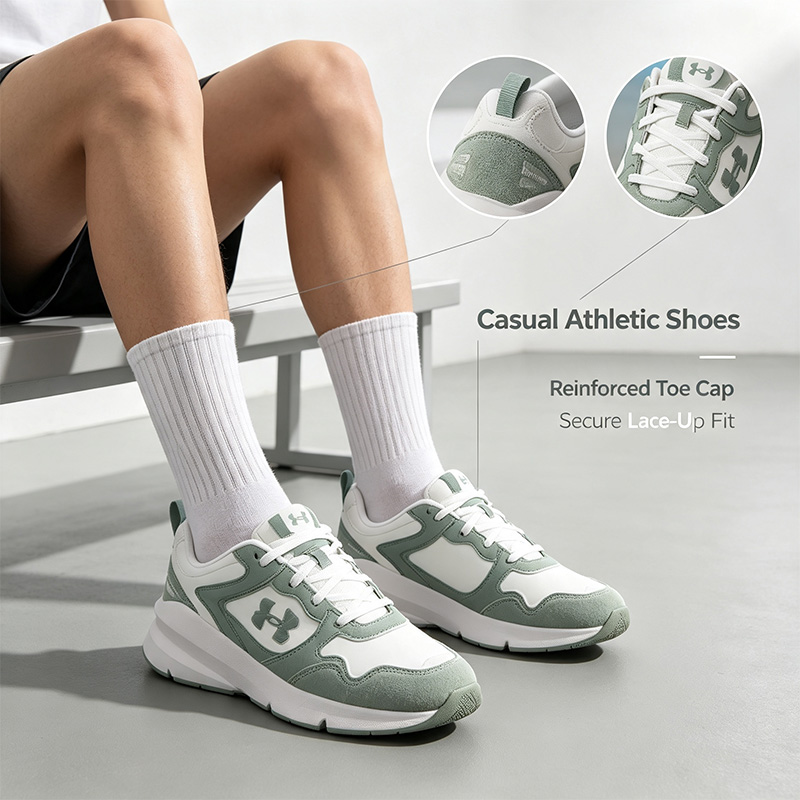 Air Cushion Jogger Shoes Men - Under Armour Jogger Minimalistische, vielseitige, eng