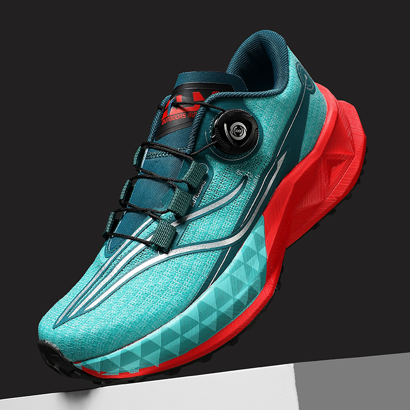 Anti Slip Trail Running Sneakers - Herren- und Damen-Laufschuhe, gepolsterte Turnschuhe, Trail-Joggingschuhe,