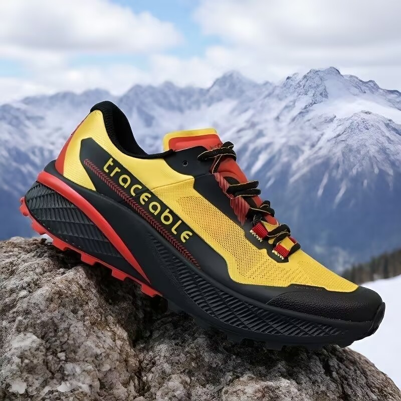 Lightweight Road Running Shoes - Beliebte, breit geschnittene, rutschfeste Offroad-Laufschuhe für
