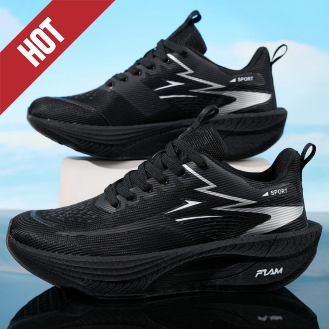 Carbon Plate Marathon Racing Shoes - Herren Damen Carbonplatte Marathon-Laufschuhe Atmungsaktiv Leicht