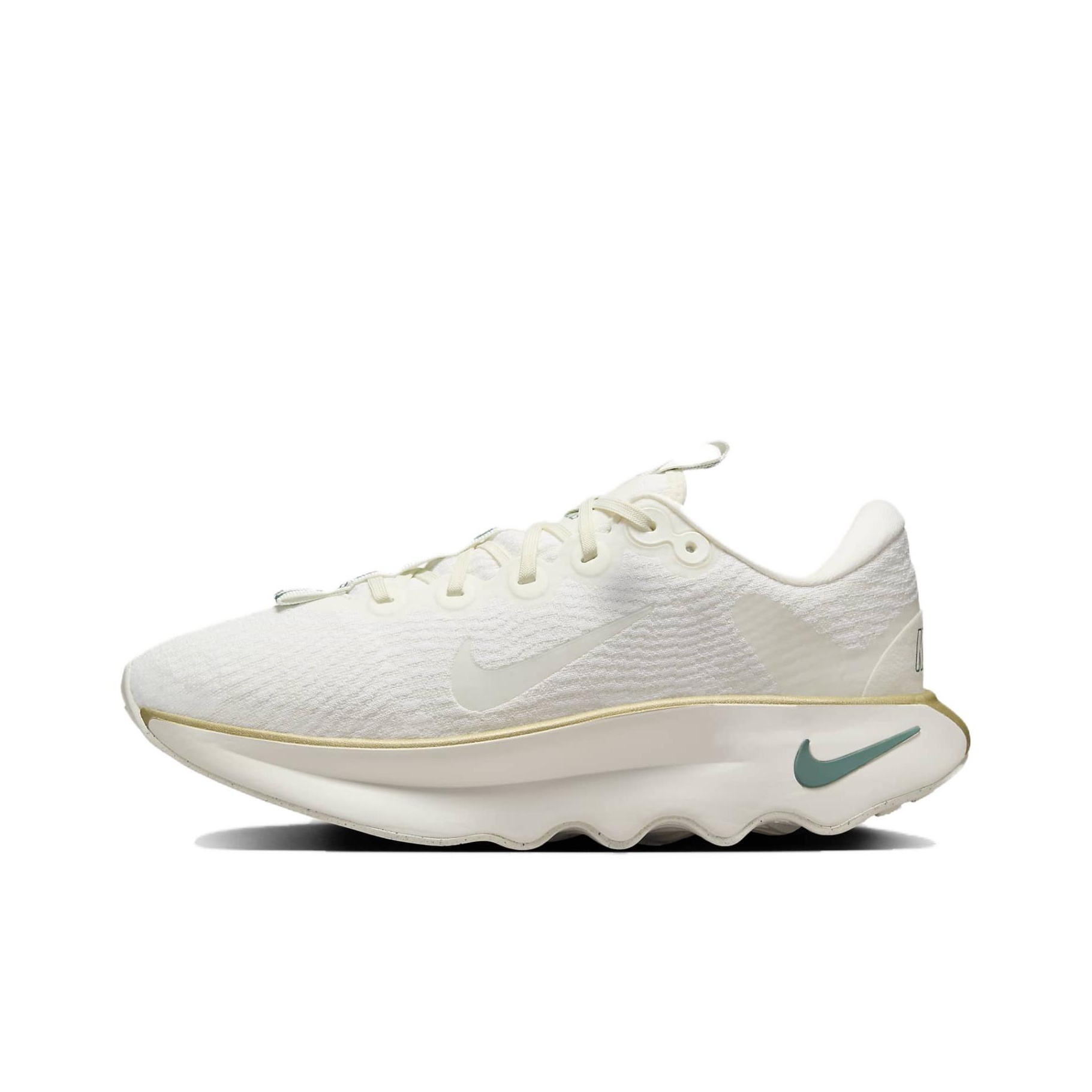 Men'S Shoes - Nike Motiva Walkingschuhe Damen Low-Top Beige
