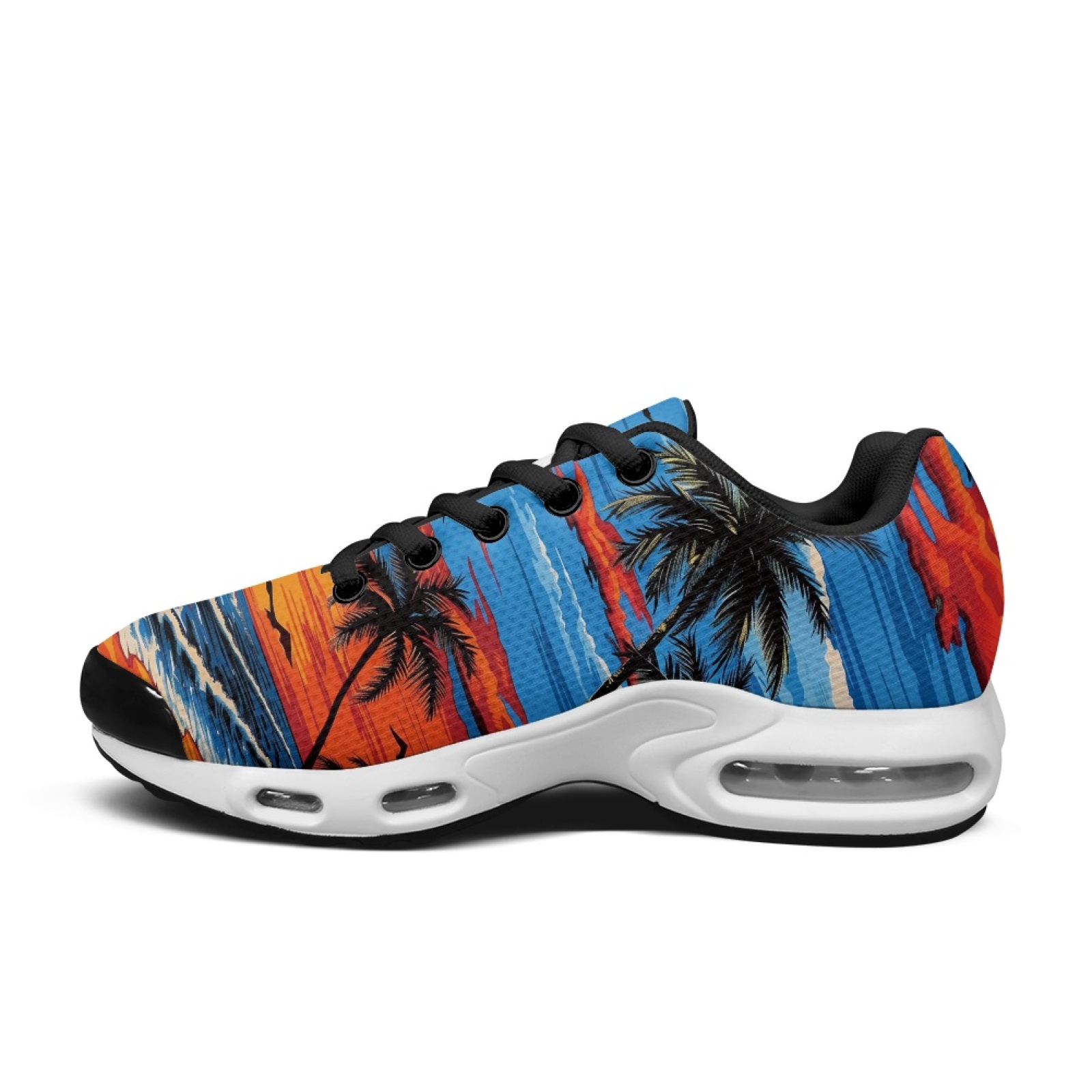 PENSTROLL Sunset Palm Trees El – Air Cushion Jogger Shoes Men Bewertung und Preis