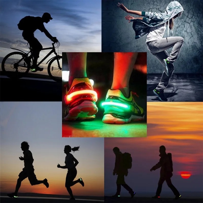 2024 leuchtende Schuh-Clip-Leu – Reflective Night Running Shoes Bewertung und Preis