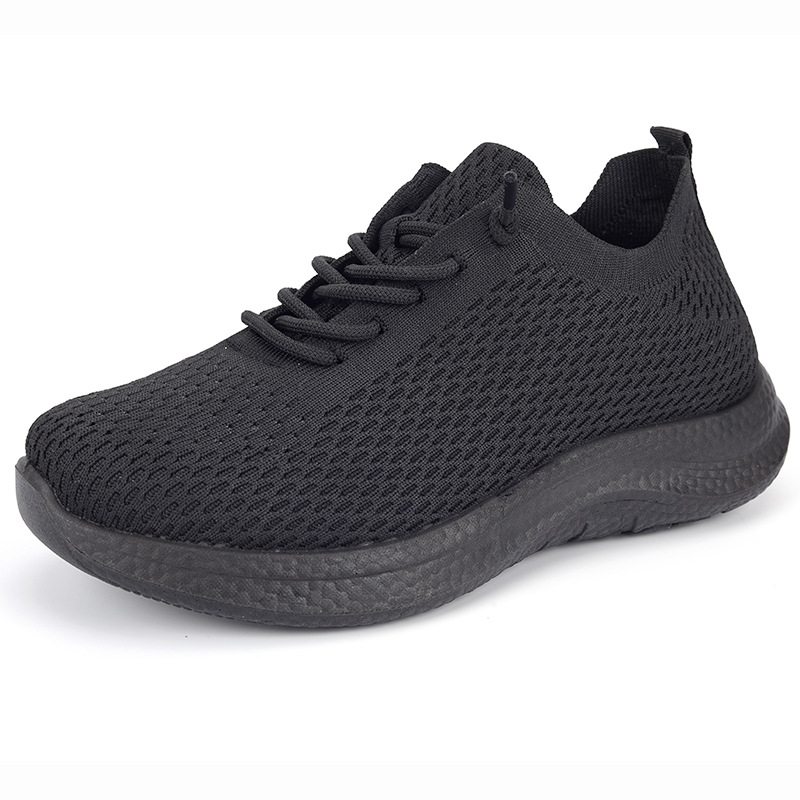 Sommerliche Damen-Sneaker aus  – Knit Fabric Lace Up Sneakers Bewertung und Preis