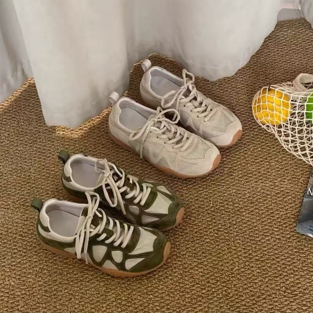 Vintage Patchwork-Schnürsneake – Sneakers Bewertung und Preis