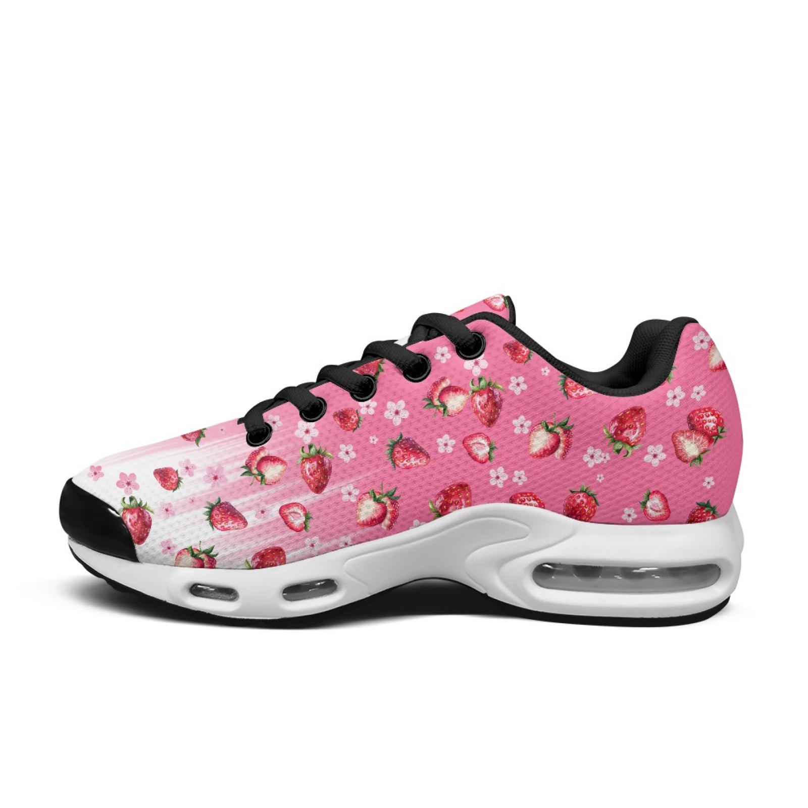 PENSTROLL Erdbeer-Blumenmuster – Air Cushion Jogger Shoes Men Bewertung und Preis