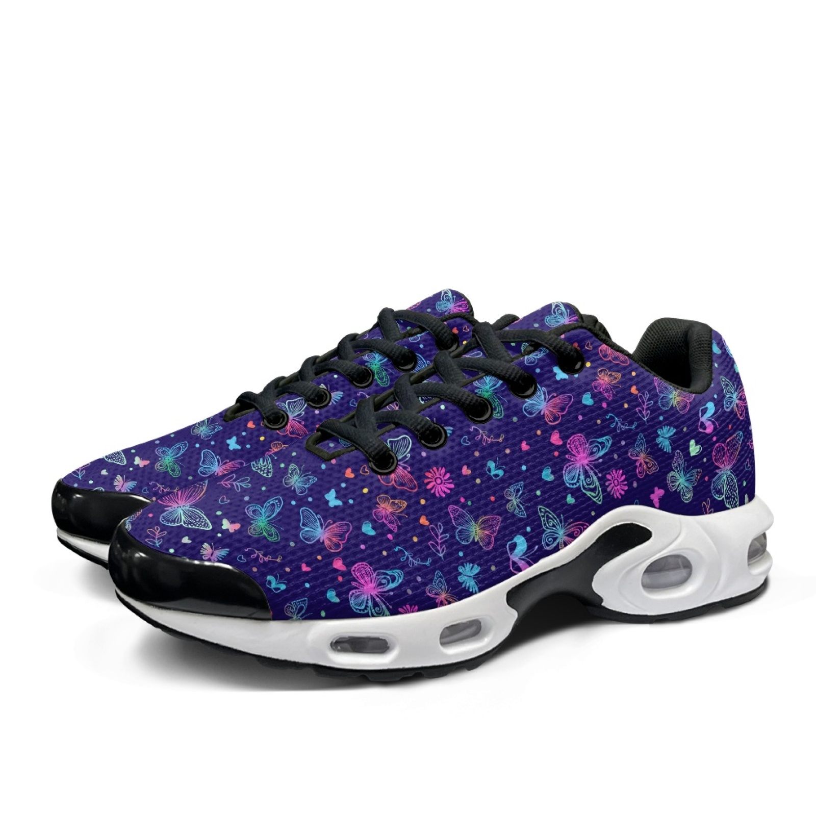 PENSTROLL Neon Butterfly Love  – Air Cushion Jogger Shoes Men Bewertung und Preis