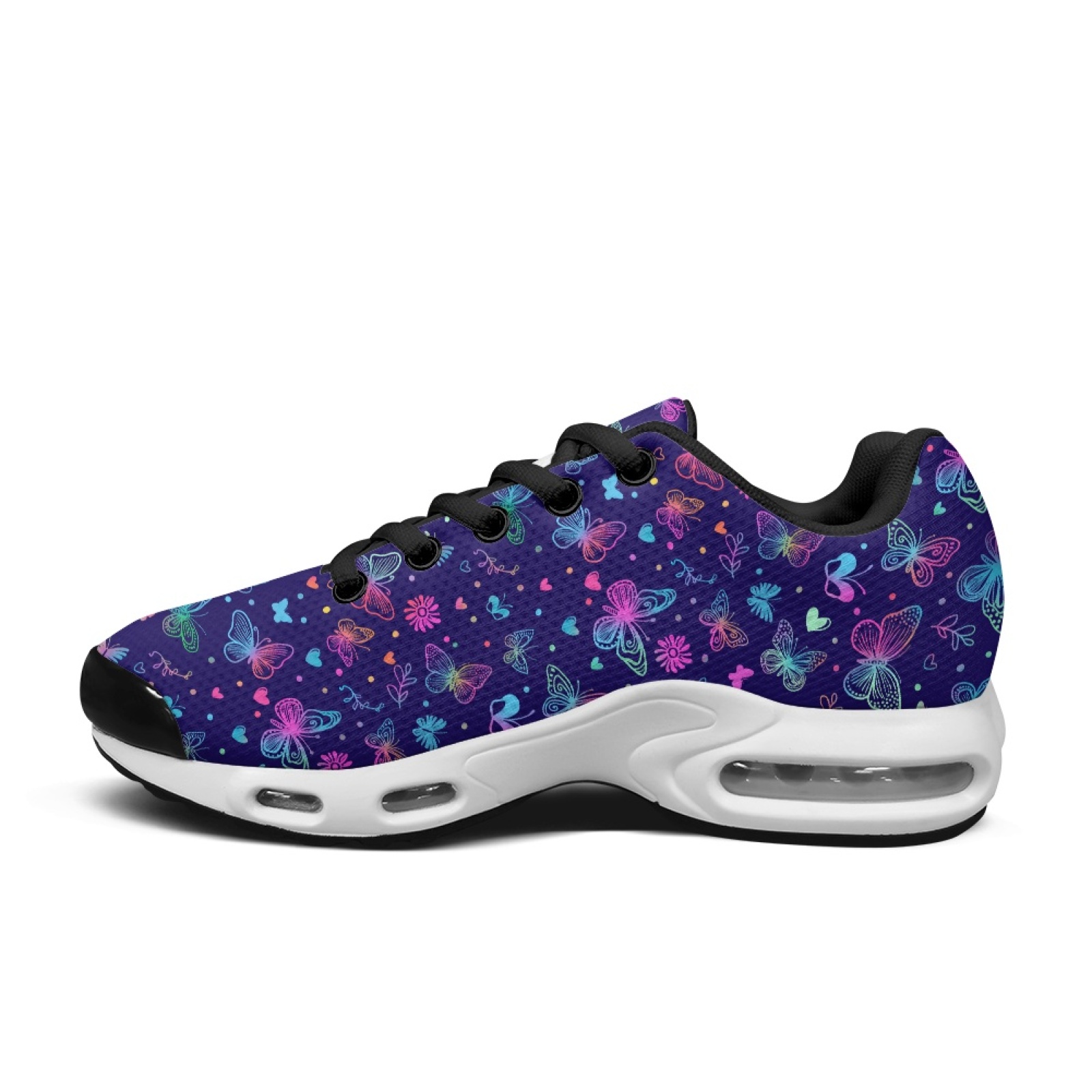 PENSTROLL Neon Butterfly Love  – Air Cushion Jogger Shoes Men Bewertung und Preis