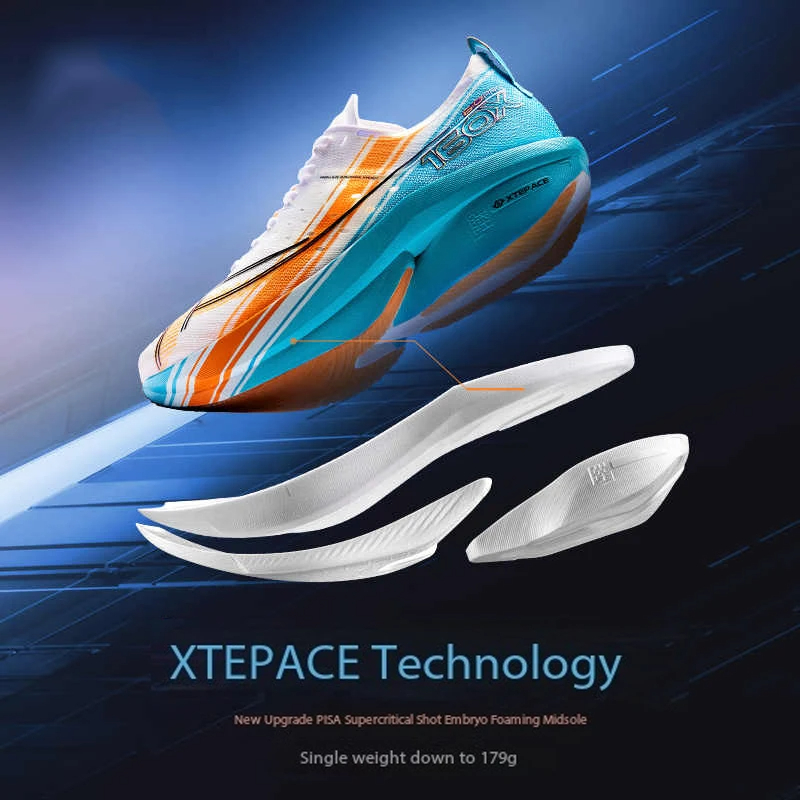 Xtep 160X 6.5 PRO Laufschuhe f – Carbon Plate Marathon Racing Shoes Bewertung und Preis