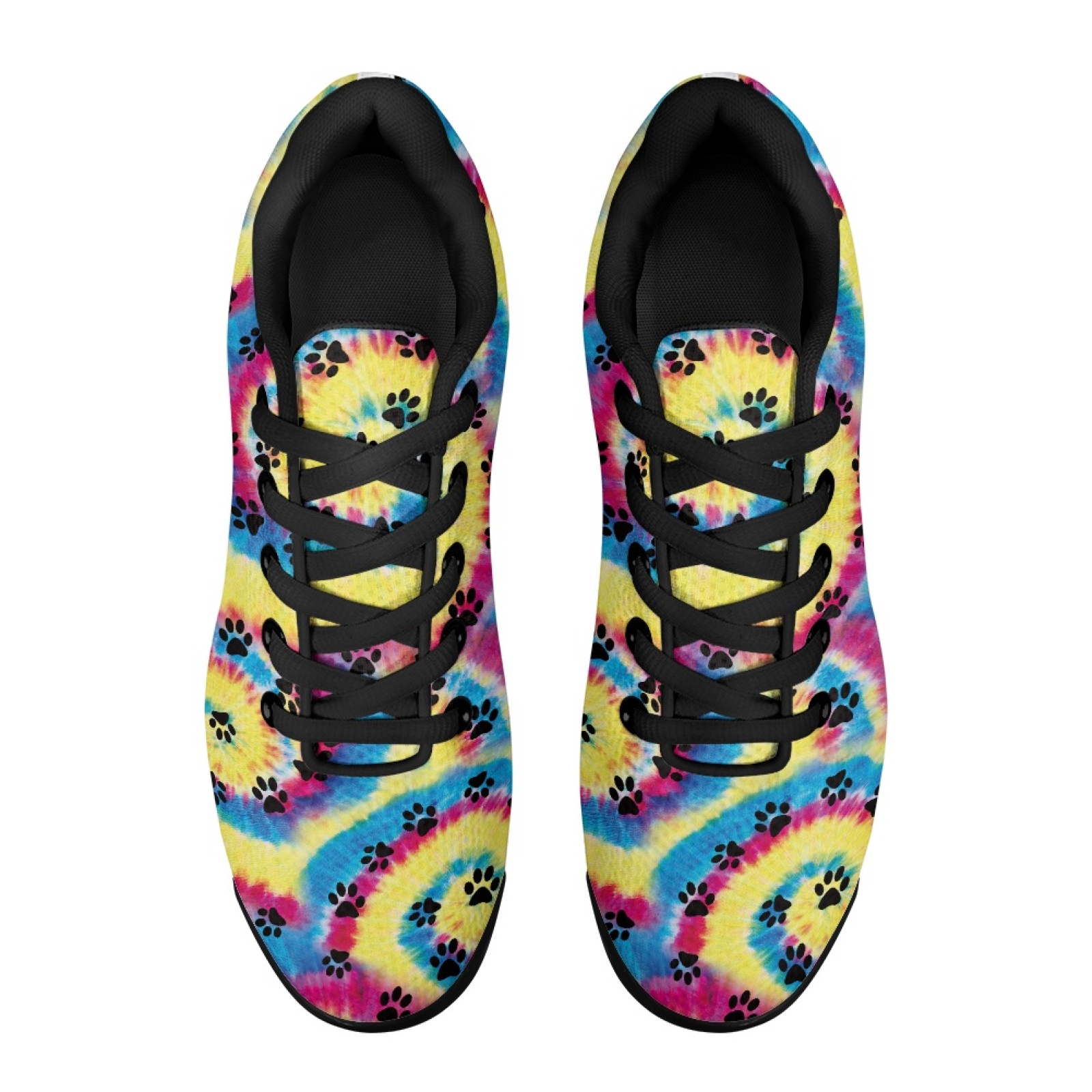 PENSTROLL Tie-Dye Pfotenmuster – Air Cushion Jogger Shoes Men Bewertung und Preis