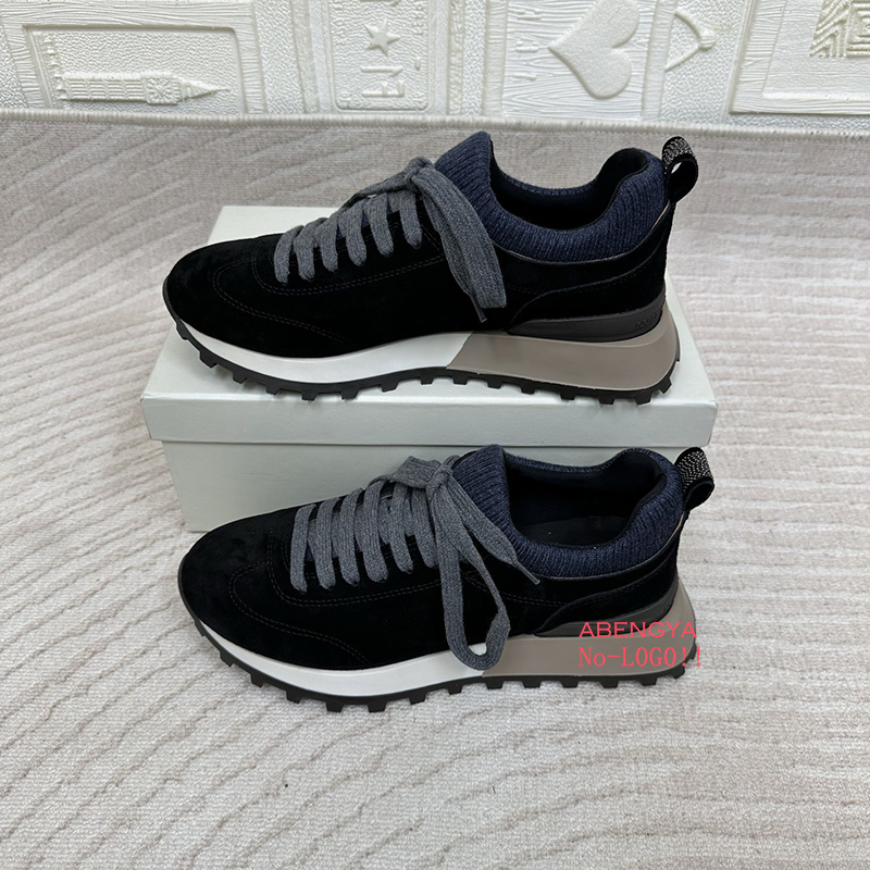 2025, weiße gestrickte flache  – Knit Fabric Lace Up Sneakers Bewertung und Preis